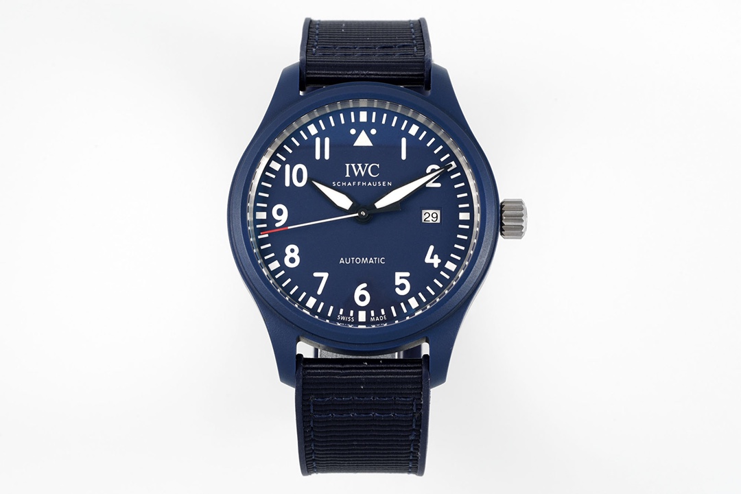 IWC Pilot Ceramic Replica IW328101 – ZF Factory Blue Ceramic 41mm