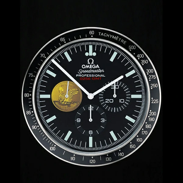Omega Speedmaster Apollo Wall Clock new60362