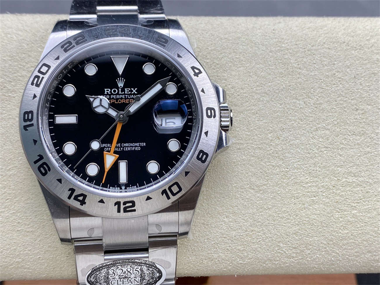 Rolex Explorer 2 16570 Homage – 40mm Stainless Steel GMT Replica Watch