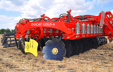 Дискова борона лущильник