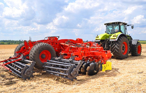 Дискова борона лущильник