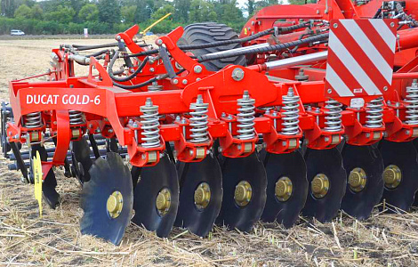 Дискова борона лущильник