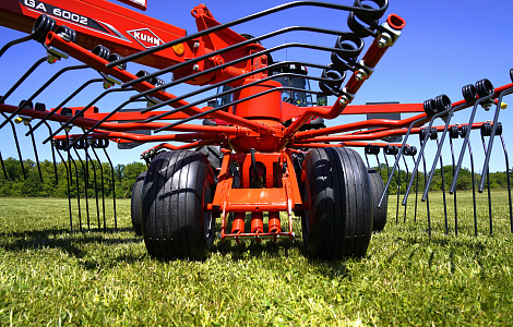 Граблі роторні (валкоутворювач)