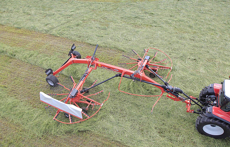 Граблі роторні (валкоутворювач)