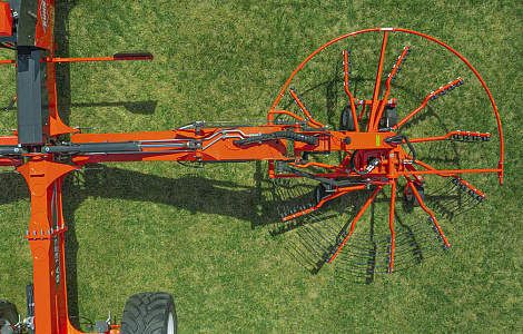 Граблі роторні (валкоутворювач)