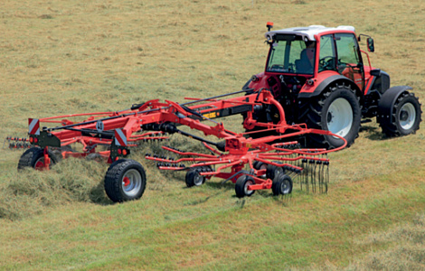 Граблі роторні (валкоутворювач)