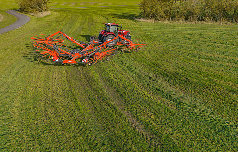 Граблі роторні (валкоутворювач)