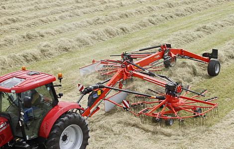 Граблі роторні (валкоутворювач)