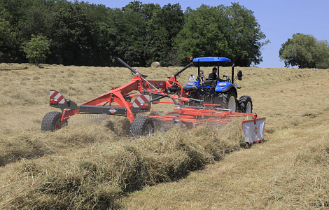 Граблі роторні (валкоутворювач)