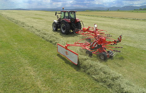 Граблі роторні (валкоутворювач)