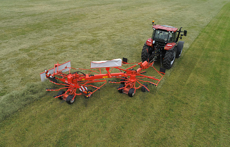 Граблі роторні (валкоутворювач)